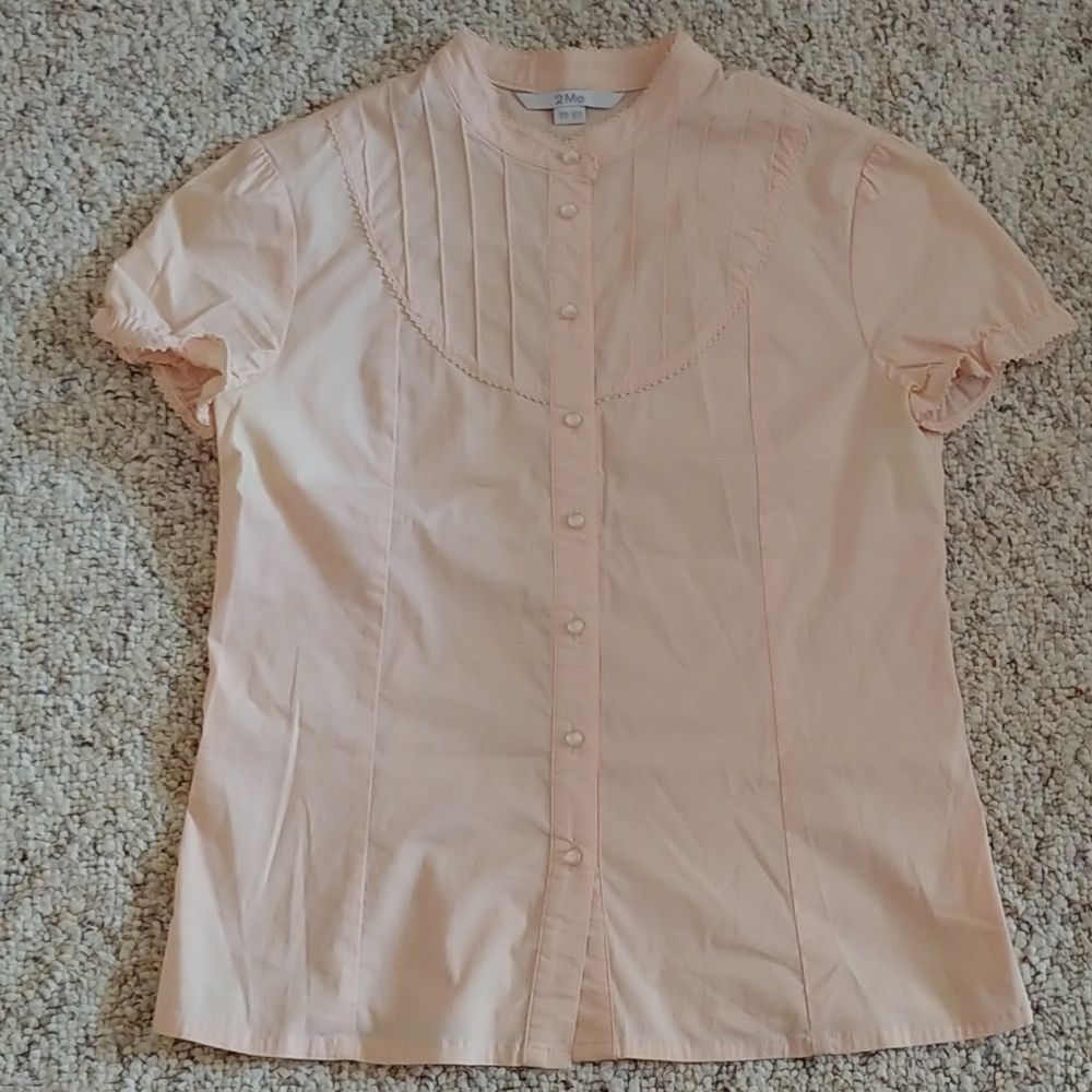 Womens short sleeve blouse